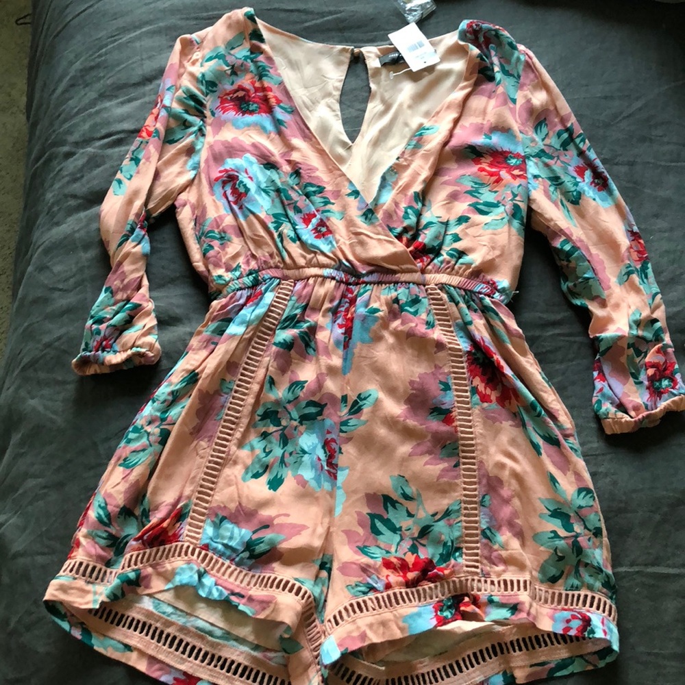 Floral Romper